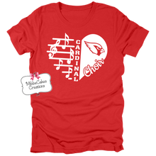 Load image into Gallery viewer, Cardinals Choir, Red T-Shirt, Hoodie or Crewneck Sweatshirt, Fundraiser, Millington Cardinal Spirit Wear! Spiritwear (Copy)