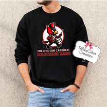 Load image into Gallery viewer, Cardinal Marching Band, T-Shirt, Hoodie or Crewneck Sweatshirt, Band Fundraiser, Millington Spirit Wear! Spiritwear