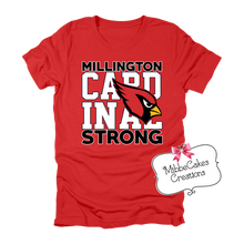 Load image into Gallery viewer, Cardinal Strong Shirt, T-Shirt, Hoodie or Crewneck Sweatshirt, Band Fundraiser, Millington Spirit Wear! Spiritwear