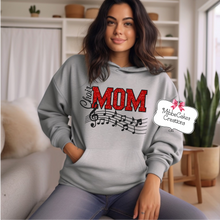 Load image into Gallery viewer, Choir Mom, Grey T-Shirt, Hoodie or Crewneck Sweatshirt, Fundraiser, Millington Cardinal Spirit Wear! Spiritwear