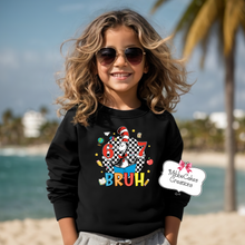 Load image into Gallery viewer, YOUTH 6 7 BRUH Black 67 Meachum Reading Fundraiser, Dr. Suess Day Reading Month T-Shirt, Hooded or Crewneck Sweatshirt Book Bookish Shirts bro