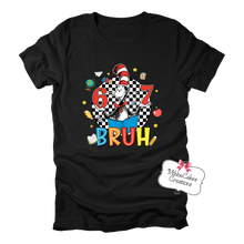 Load image into Gallery viewer, 6 7 Bruh 67 BLACK Meachum Reading Fundraiser, Dr. Suess Day Reading Month T-Shirt, Hooded or Crewneck Sweatshirt Book Bookish Shirts bro