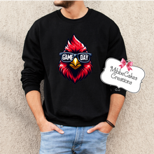 Load image into Gallery viewer, Game Day Cardinal, T-Shirt, Hoodie or Crewneck Sweatshirt, Band Fundraiser, Millington Cardinals Spirit Wear! Spiritwear