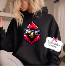 Load image into Gallery viewer, Game Day Cardinal, T-Shirt, Hoodie or Crewneck Sweatshirt, Band Fundraiser, Millington Cardinals Spirit Wear! Spiritwear
