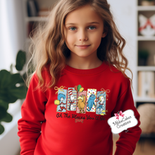Load image into Gallery viewer, YOUTH The Places You'll Go When You Read, Be Kind, Meachum Reading Fundraiser, Dr. Suess Day Reading Month T-Shirt, Hooded or Crewneck Sweatshirt Book Bookish Shirts