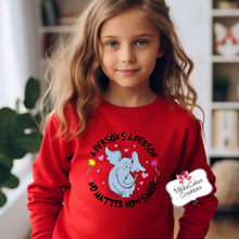 Load image into Gallery viewer, YOUTH A Person's a Person, Be Kind, Meachum Reading Fundraiser, Dr. Suess Day Reading Month T-Shirt, Hooded or Crewneck Sweatshirt Book Bookish Shirts
