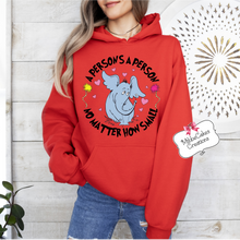 Load image into Gallery viewer, A Person's a Person, Be Kind, Meachum Reading Fundraiser, Dr. Suess Day Reading Month T-Shirt, Hooded or Crewneck Sweatshirt
