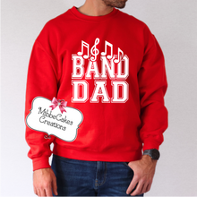 Load image into Gallery viewer, Cardinal Marching Band Dad, T-Shirt, Hoodie or Crewneck Sweatshirt, Band Fundraiser, Millington Spirit Wear! Spiritwear
