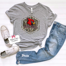 Load image into Gallery viewer, Cardinal Camo Shirt, T-Shirt, Hoodie or Crewneck Sweatshirt, Band Fundraiser, Millington Spirit Wear! Spiritwear
