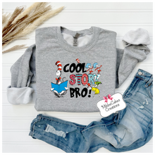 Load image into Gallery viewer, Cool Story Bro Meachum Reading Fundraiser, Dr. Suess Day Reading Month T-Shirt, Hooded or Crewneck Sweatshirt Book Bookish Shirts

