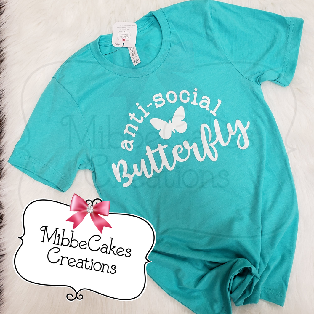 Antisocial Butterfly Tee 